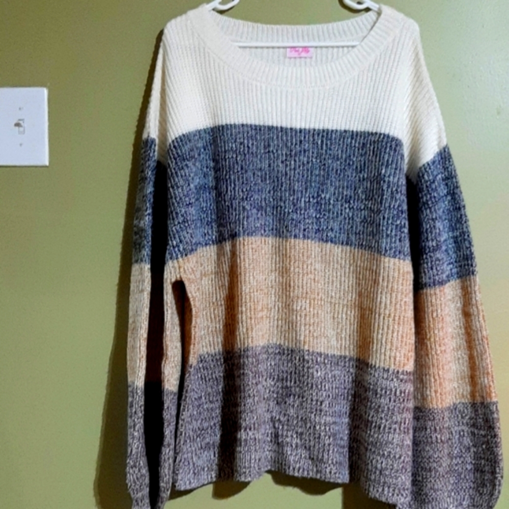 Pink Lily sweater size 2XL